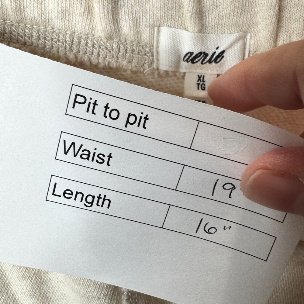 Aerie Fleece Godet Mini Skirt Ivory - Picture 11 of 11